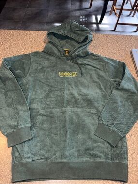 Krooked skateboarding Corduroy Hoodie